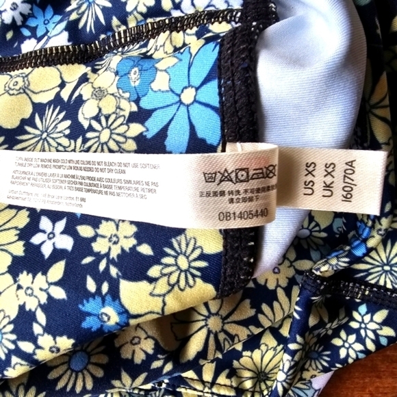 Free People Movement Lose Control Wrap Leggings Floral Size XS - Picture 15 of 16